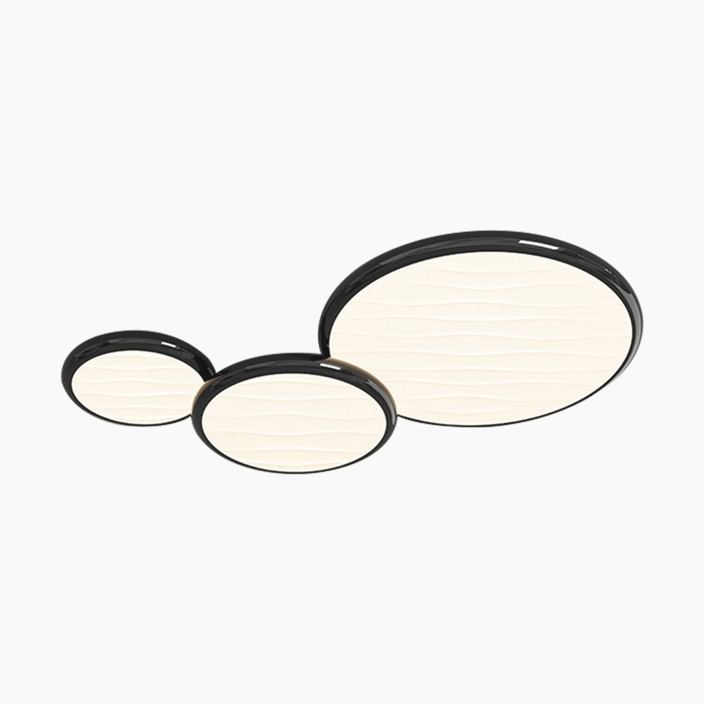 Ceiling Light Fixture Large Oversized 34"/43" Flush Mount LED Minimalist