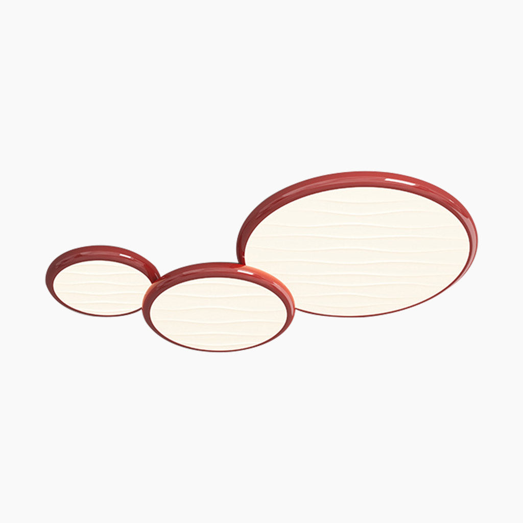 Ceiling Light Fixture Large Oversized 34"/43" Flush Mount LED Minimalist