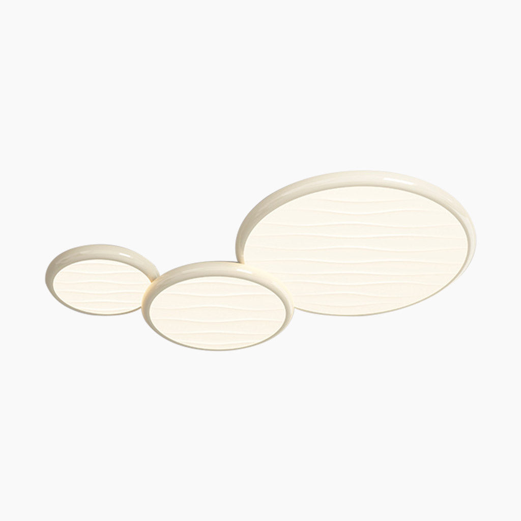 Ceiling Light Fixture Large Oversized 34"/43" Flush Mount LED Minimalist