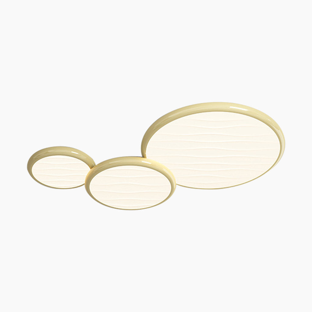 Ceiling Light Fixture Large Oversized 34"/43" Flush Mount LED Minimalist