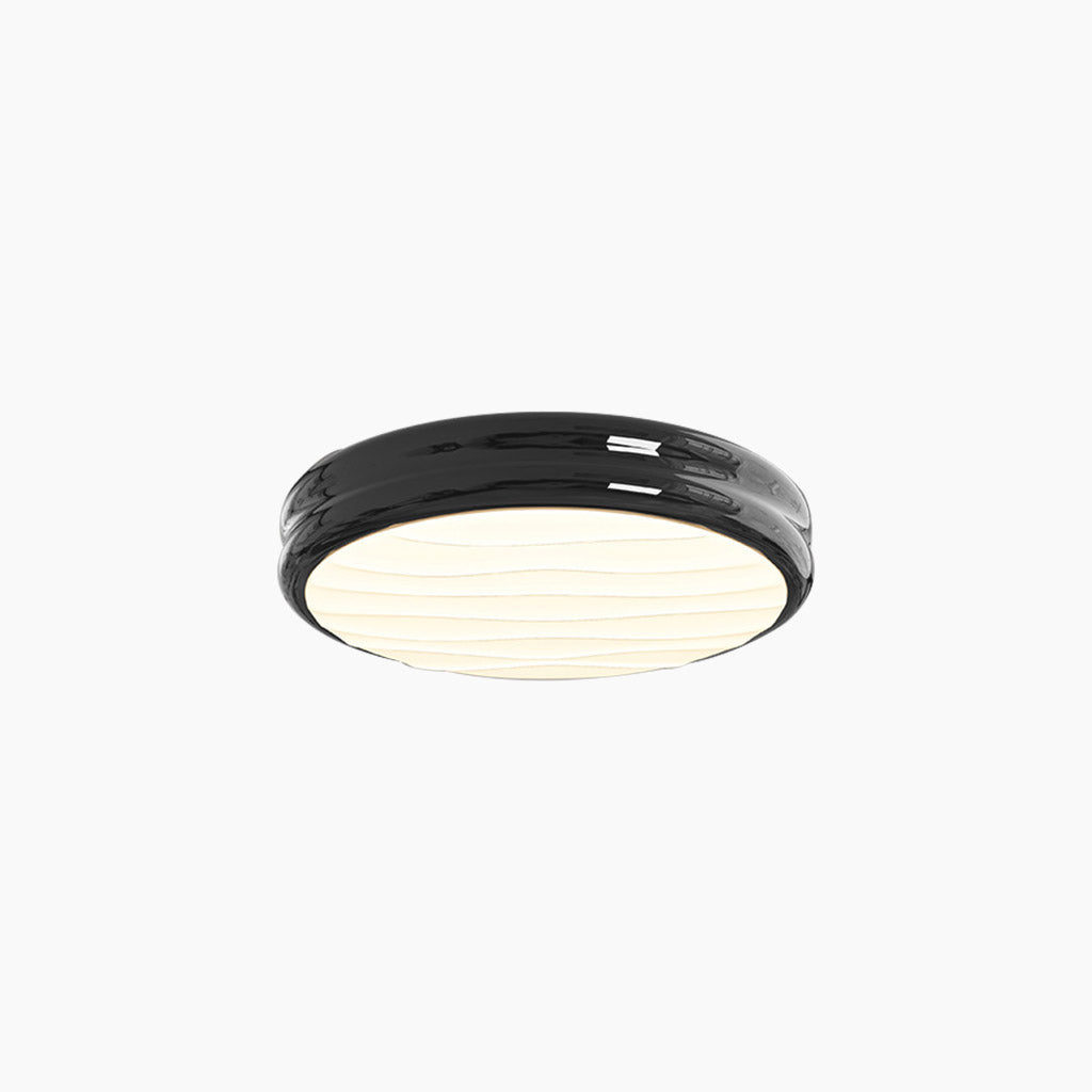 Ceiling Light Flush Mount Modern Minimalist Round LED Full Spectrum, 4 Colors