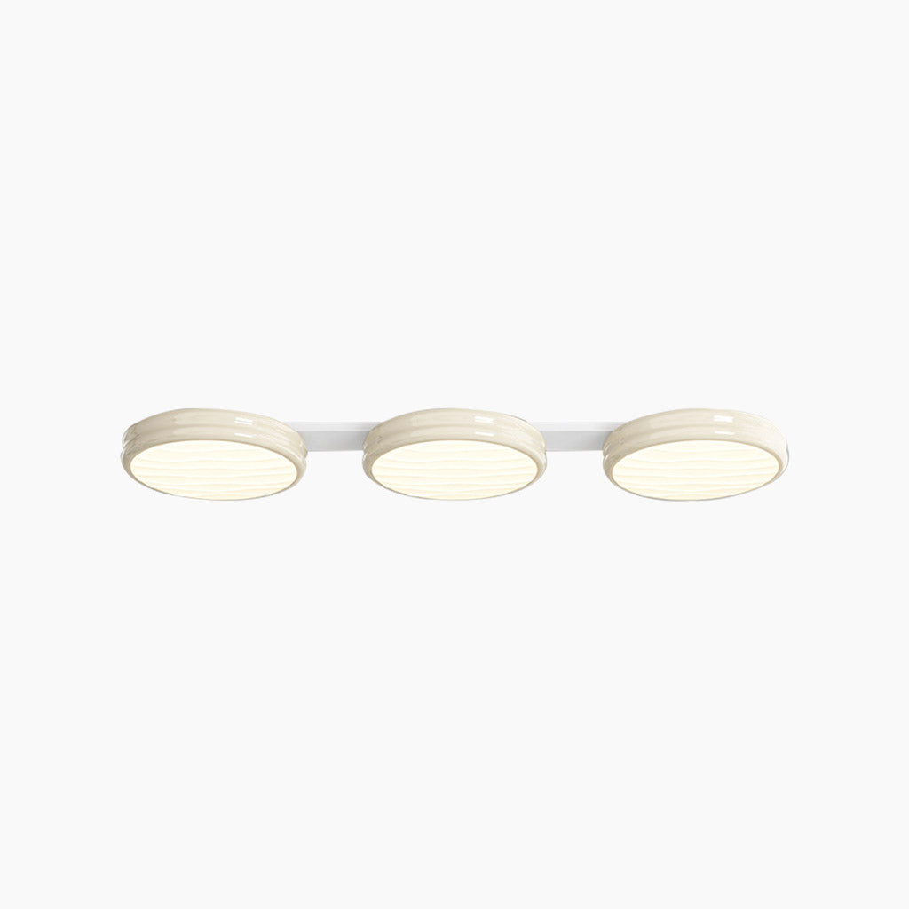Ceiling Light Flush Mount Modern Minimalist Round LED Full Spectrum, 4 Colors