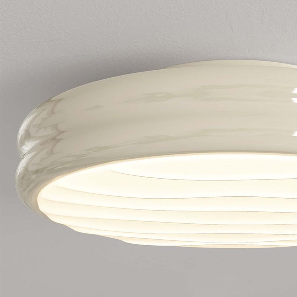 Ceiling Light Flush Mount Modern Minimalist Round LED Full Spectrum, 4 Colors