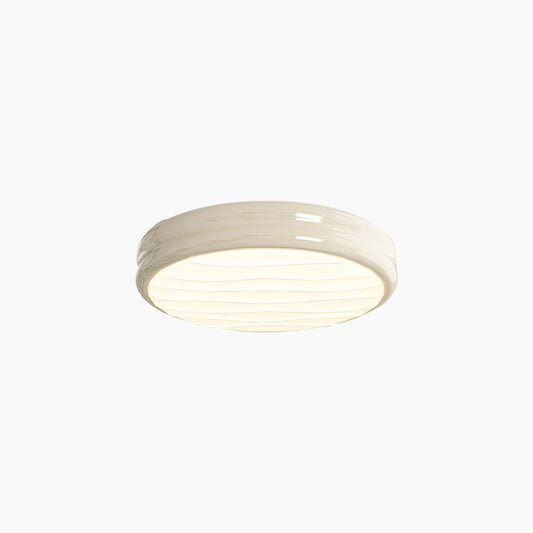 Ceiling Light Flush Mount Modern Minimalist Round LED Full Spectrum, 4 Colors