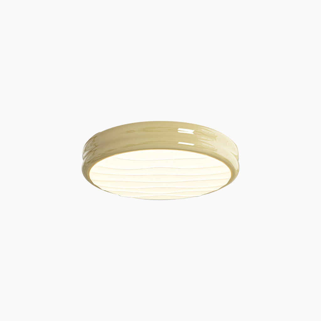 Ceiling Light Flush Mount Modern Minimalist Round LED Full Spectrum, 4 Colors