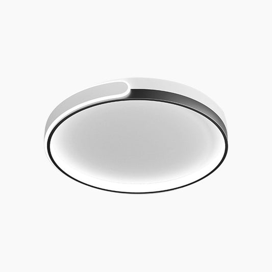 Ceiling Light Flush Mount Nordic Unique Geometric, Black & White