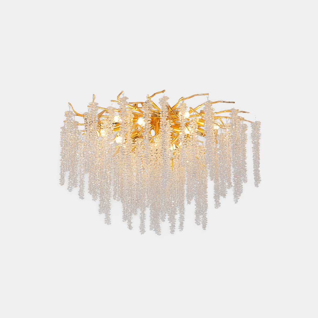 Pendant Chandelier Crystal Branch Light