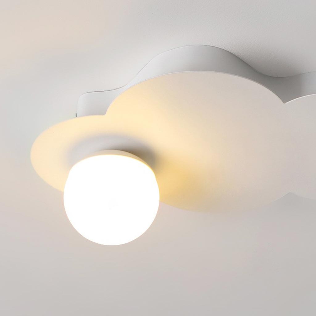 Ceiling Light with Spotlight Minimalist Cloud, White