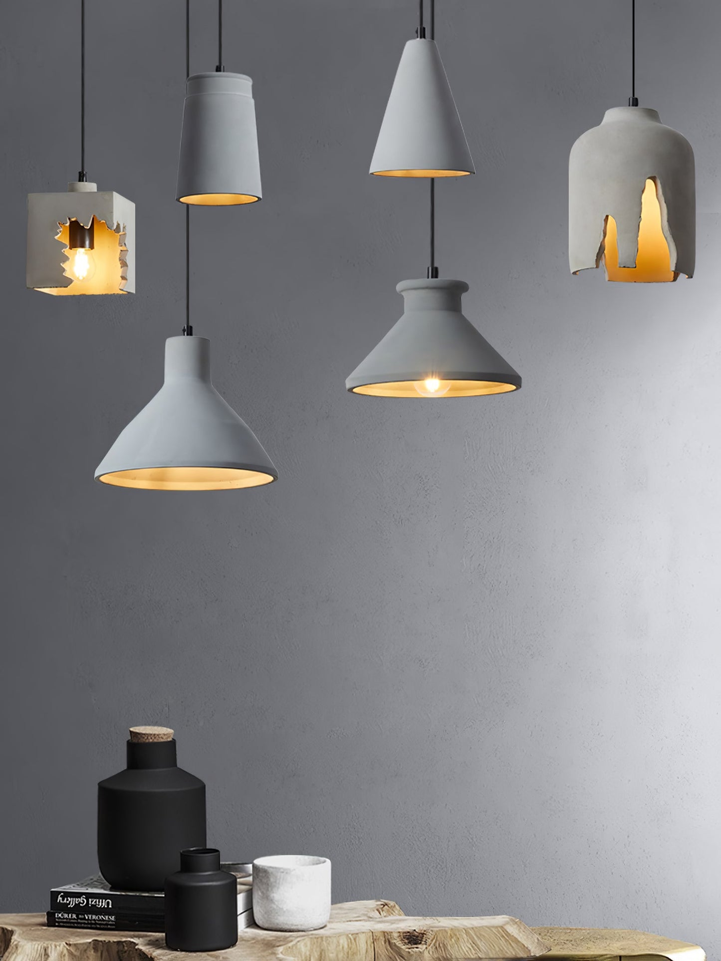 Cement Hanging Lamp