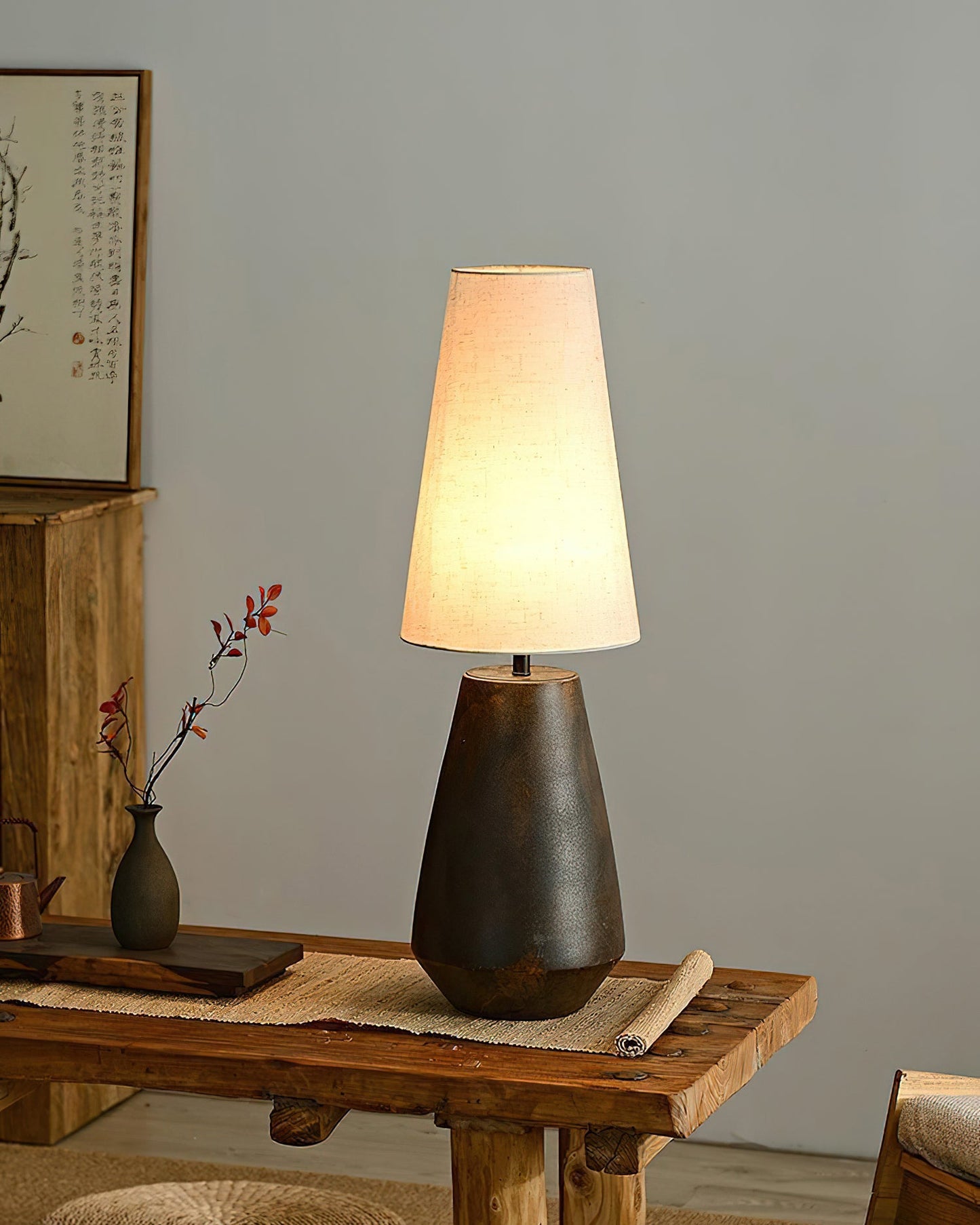 Ceramic Tapered Table Lamp