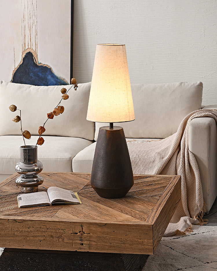 Ceramic Tapered Table Lamp
