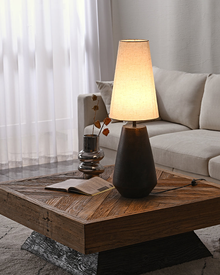 Ceramic Tapered Table Lamp