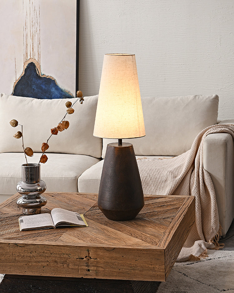 Ceramic Tapered Table Lamp