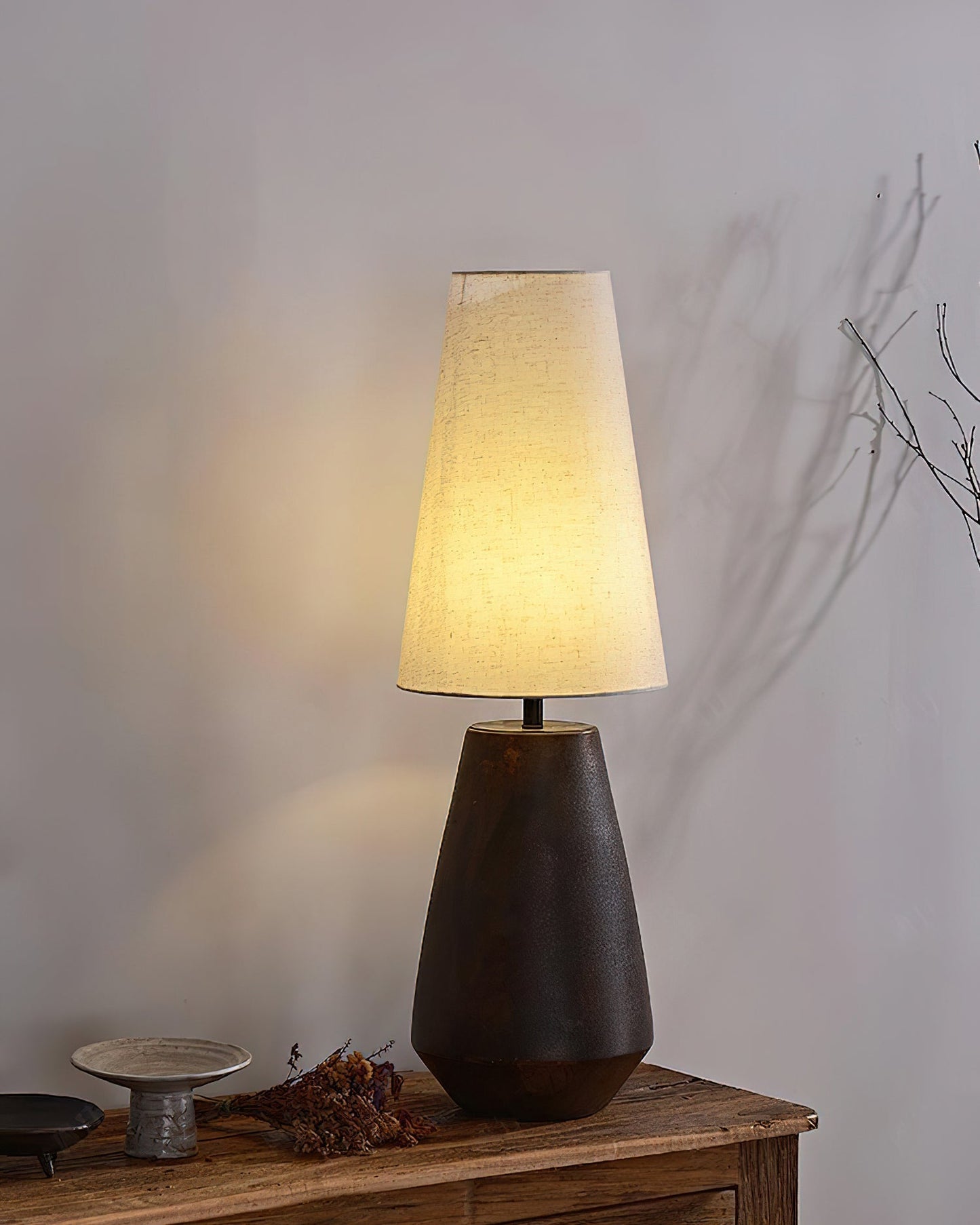 Ceramic Tapered Table Lamp