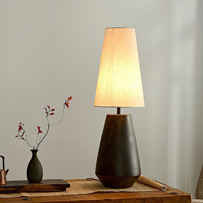 Ceramic Tapered Table Lamp