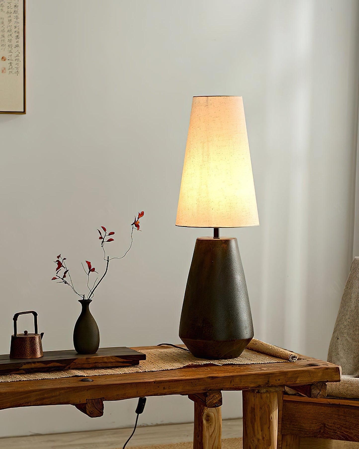 Ceramic Tapered Table Lamp
