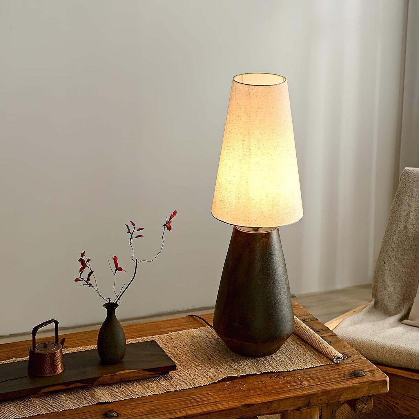 Ceramic Tapered Table Lamp