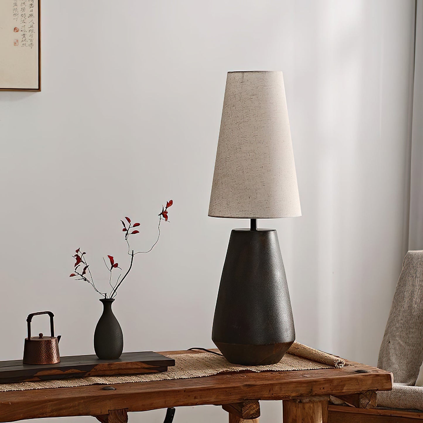 Ceramic Tapered Table Lamp