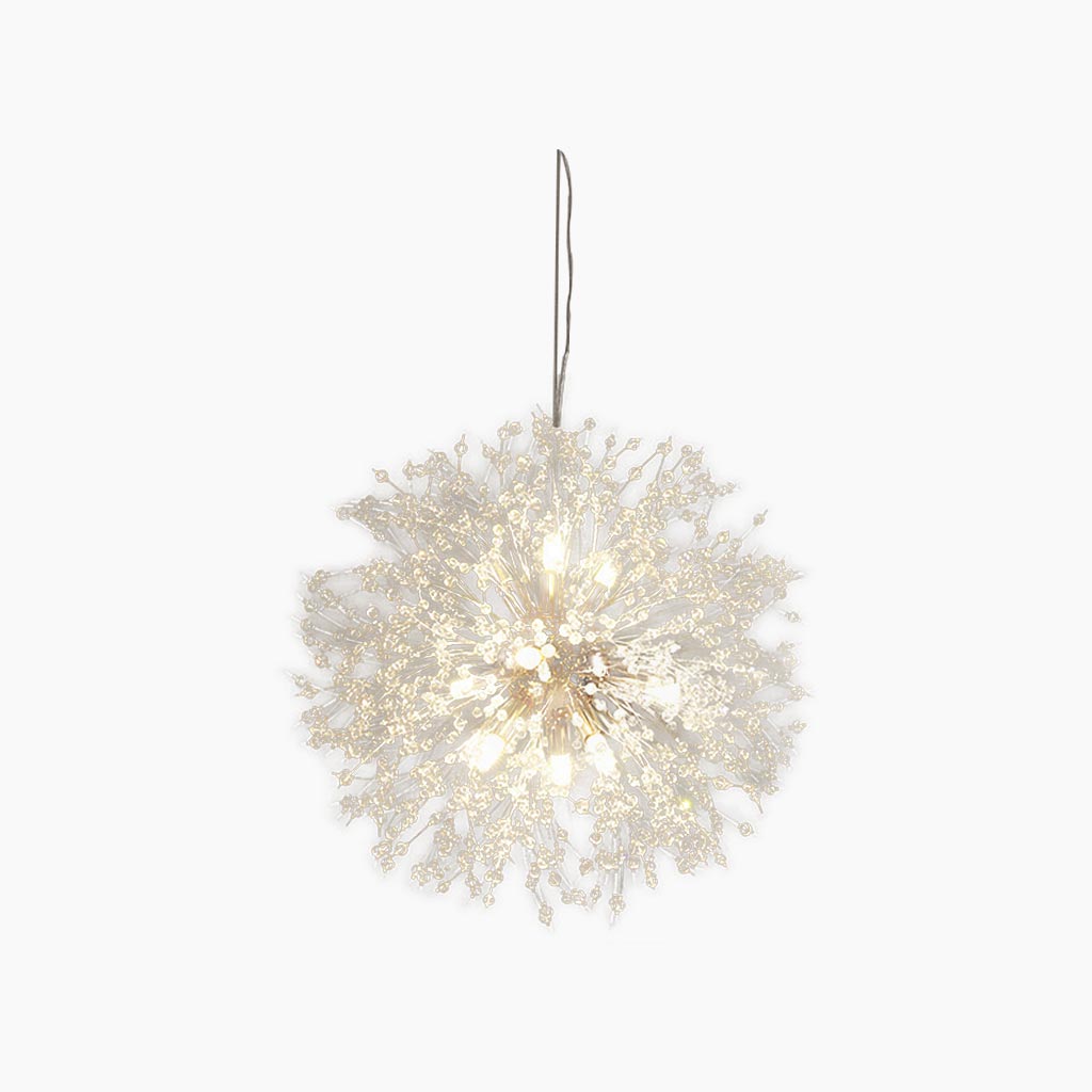 Chandelier Glamorous Dandelion Crystal, Gold/Silver