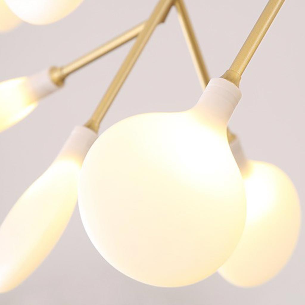 Chandelier Nordic Stunning Firefly Tree Branch, Gold