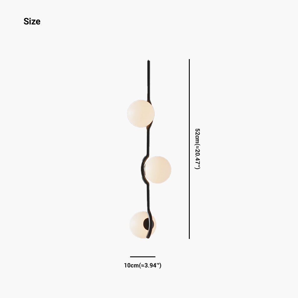 Chandelier Pendant Light Minimalist Elegant Multi Bulb Glass Ball