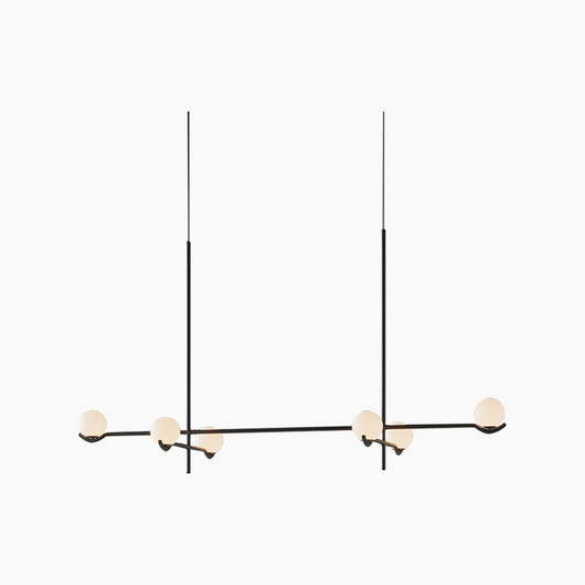 Chandelier Pendant Light Minimalist Elegant Multi Bulb Glass Ball