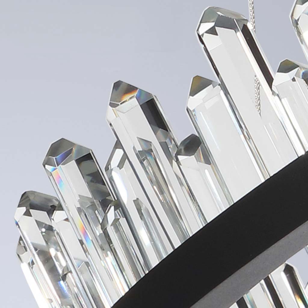 Chandelier Modern Luxury Crystal Circle Round / Rectangle