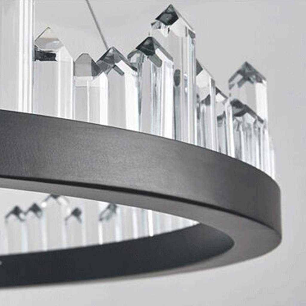 Chandelier Modern Luxury Crystal Circle Round / Rectangle