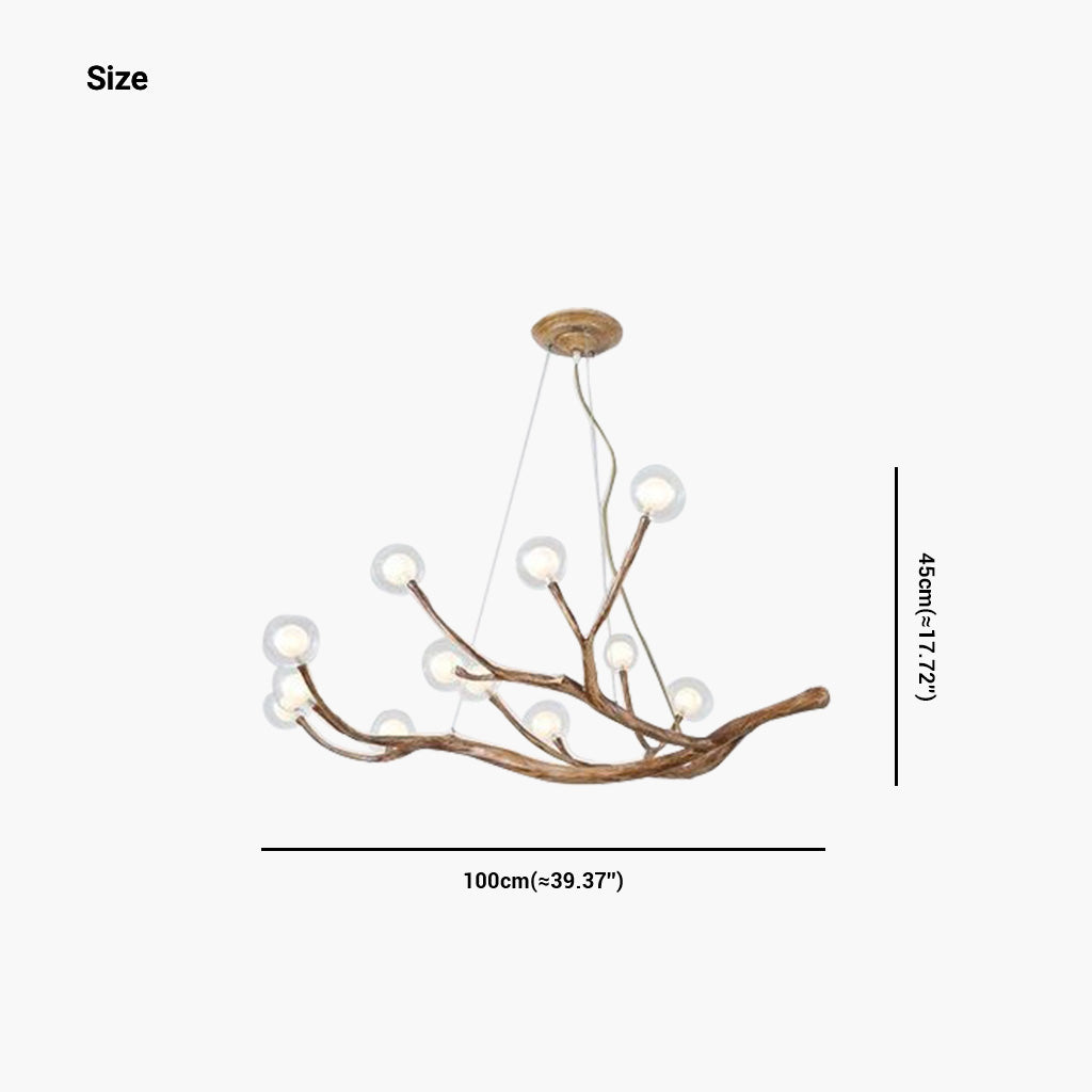 Chandelier Nordic Decorative Tree Branch, 8-42 Lights