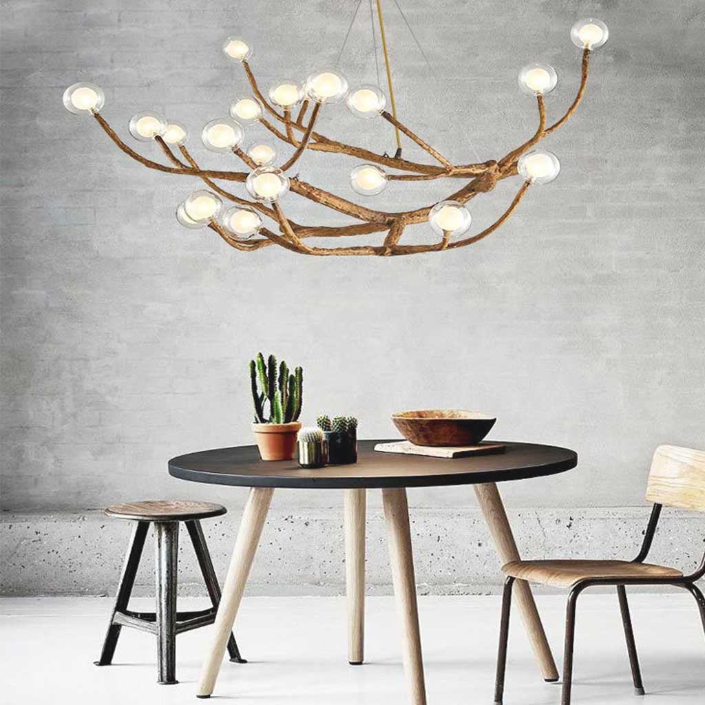 Chandelier Nordic Decorative Tree Branch, 8-42 Lights