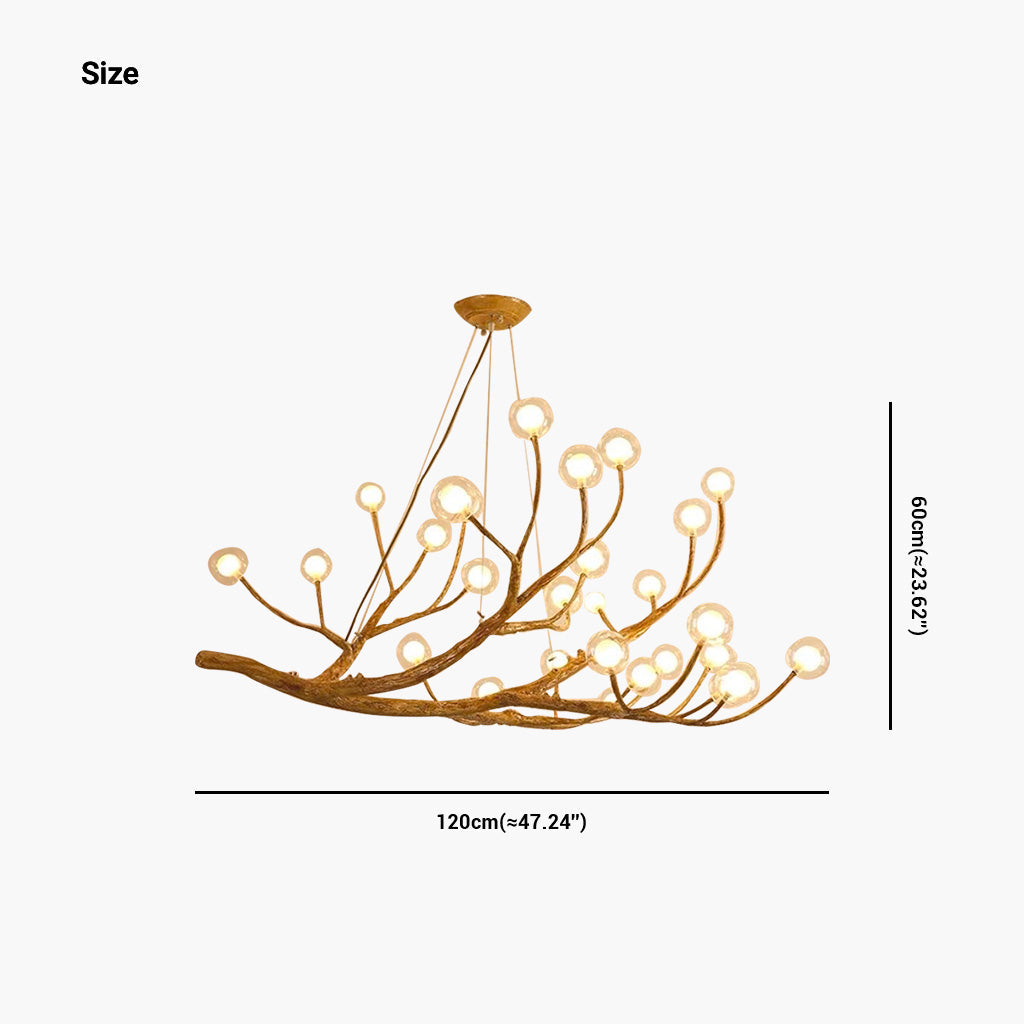 Chandelier Nordic Decorative Tree Branch, 8-42 Lights