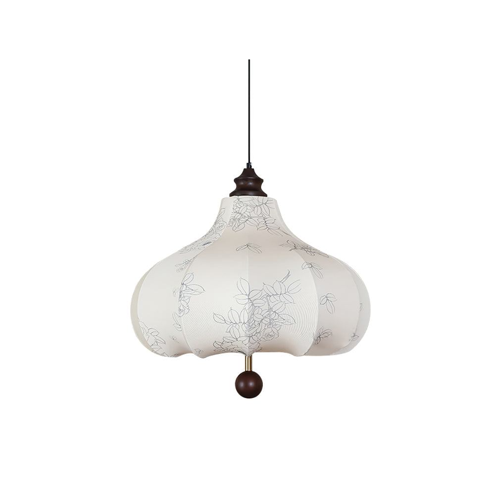 Chestnut Fabric Pendant Lamp