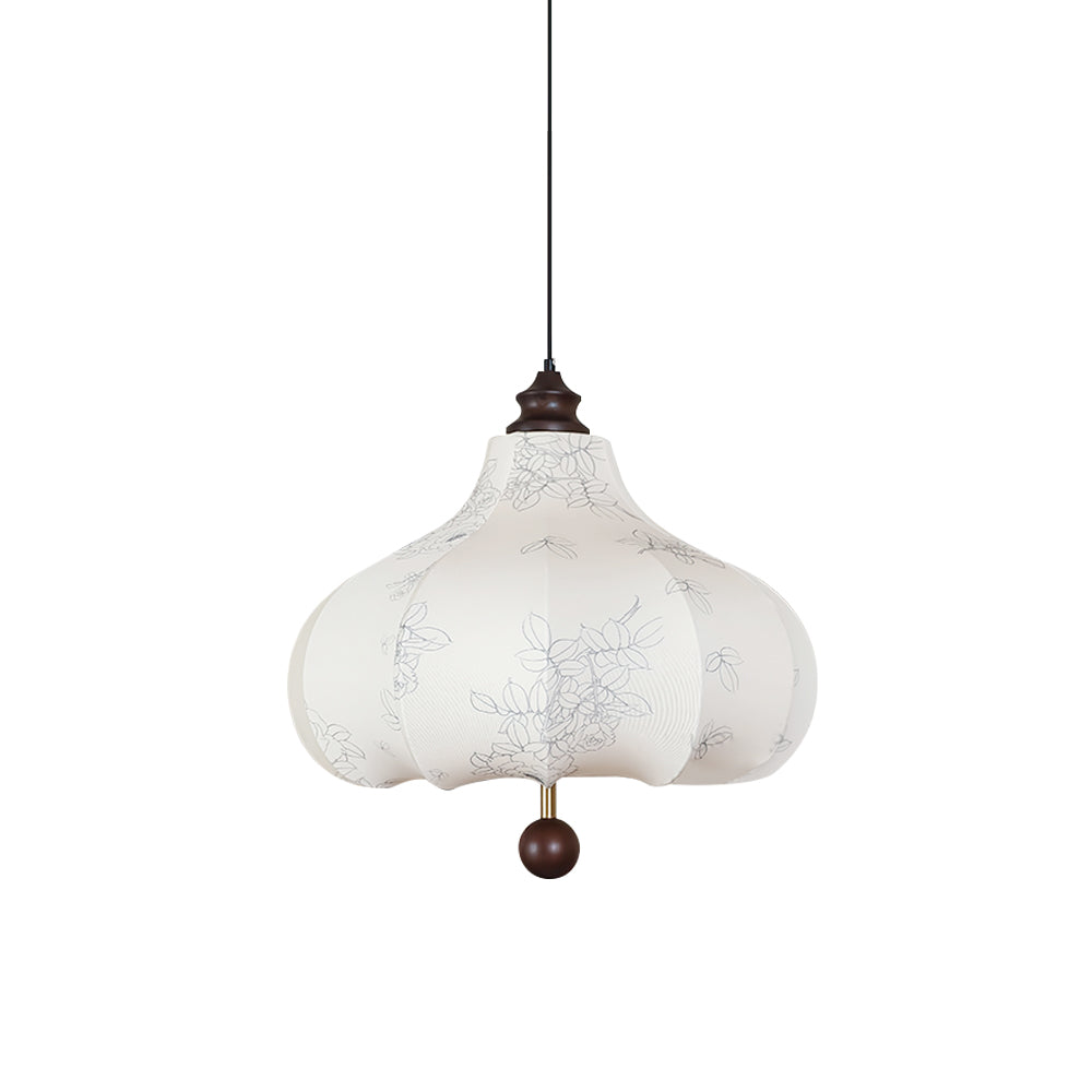 Chestnut Fabric Pendant Lamp