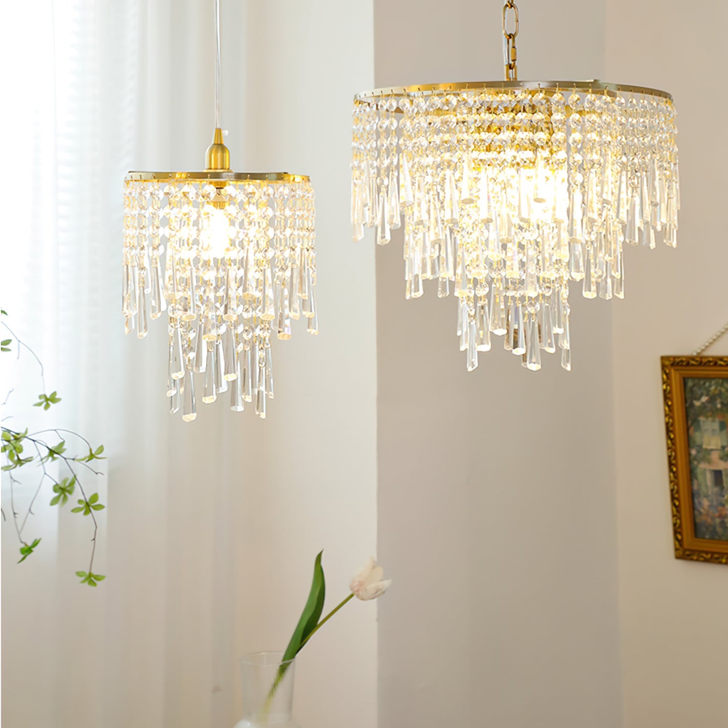 Chime Crystal Pendant Lamp