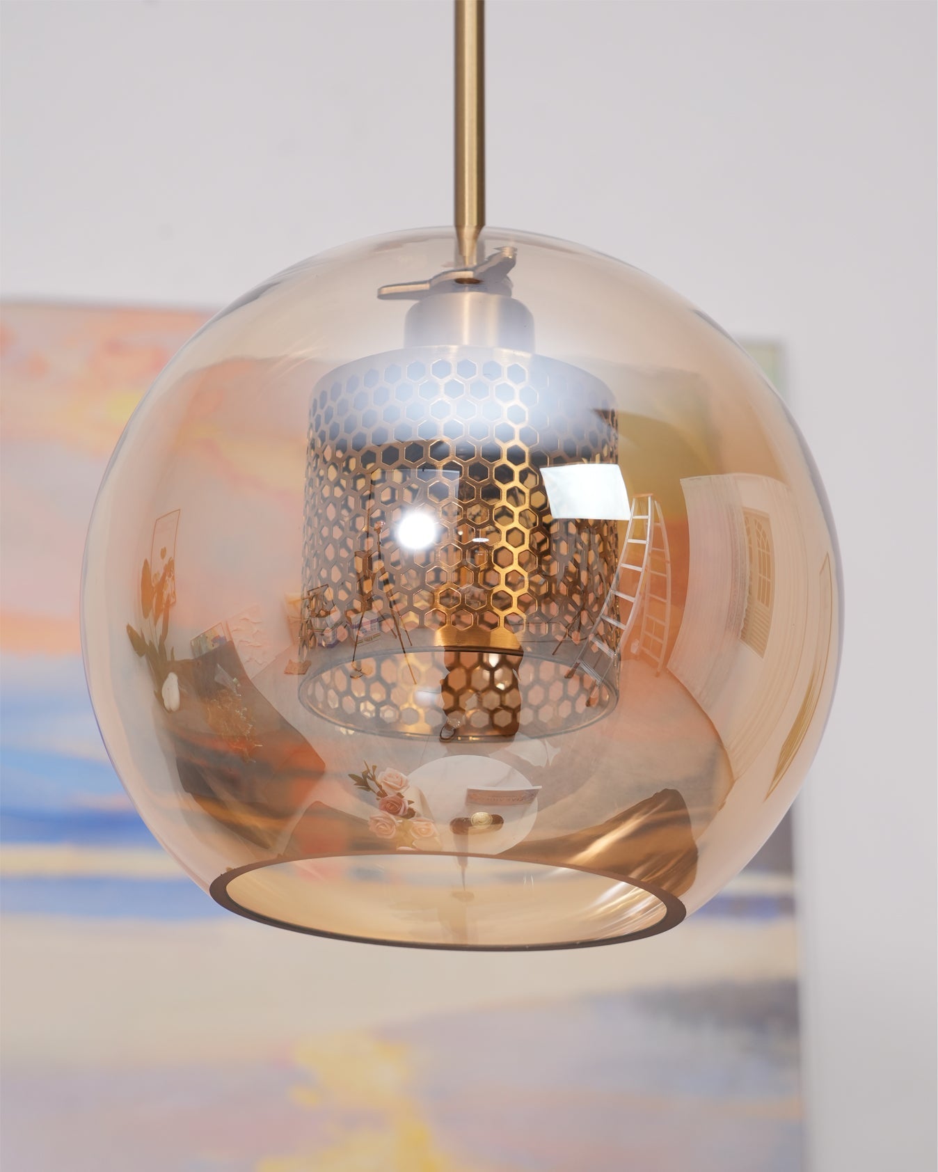 Chiswick Glass Pendant Light