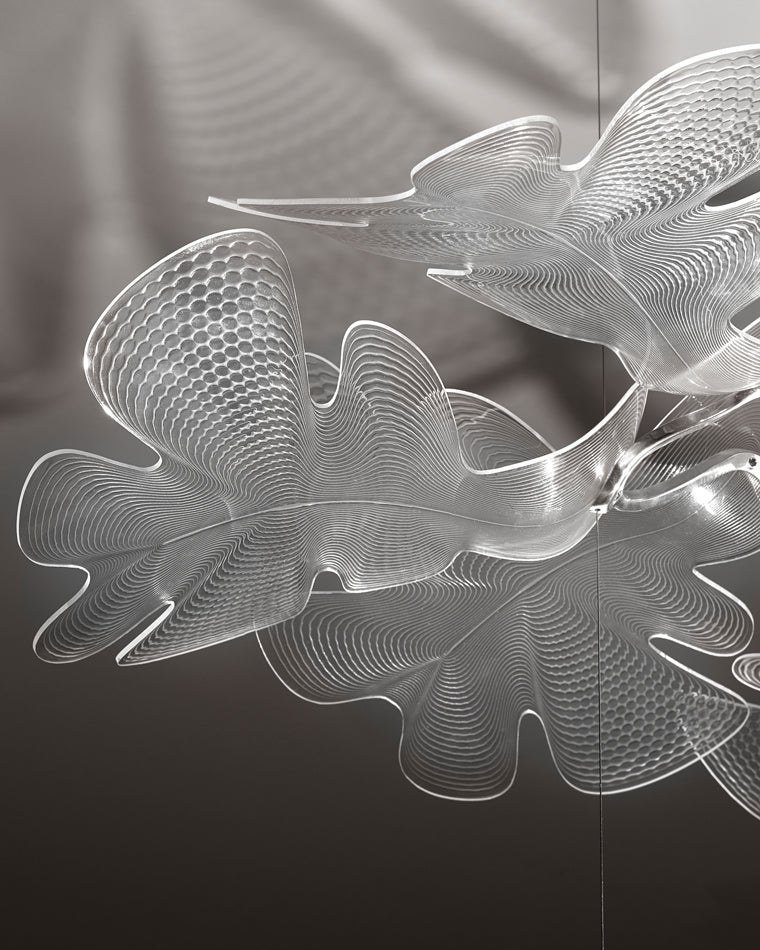 WOMO Leaf Uplight Chandelier-WM2289