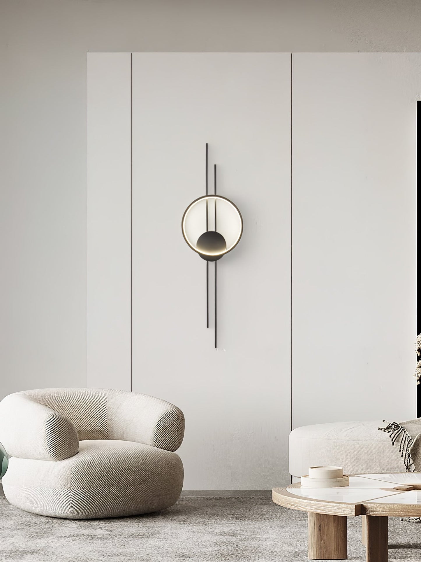 Circle And Line Wall Lamp