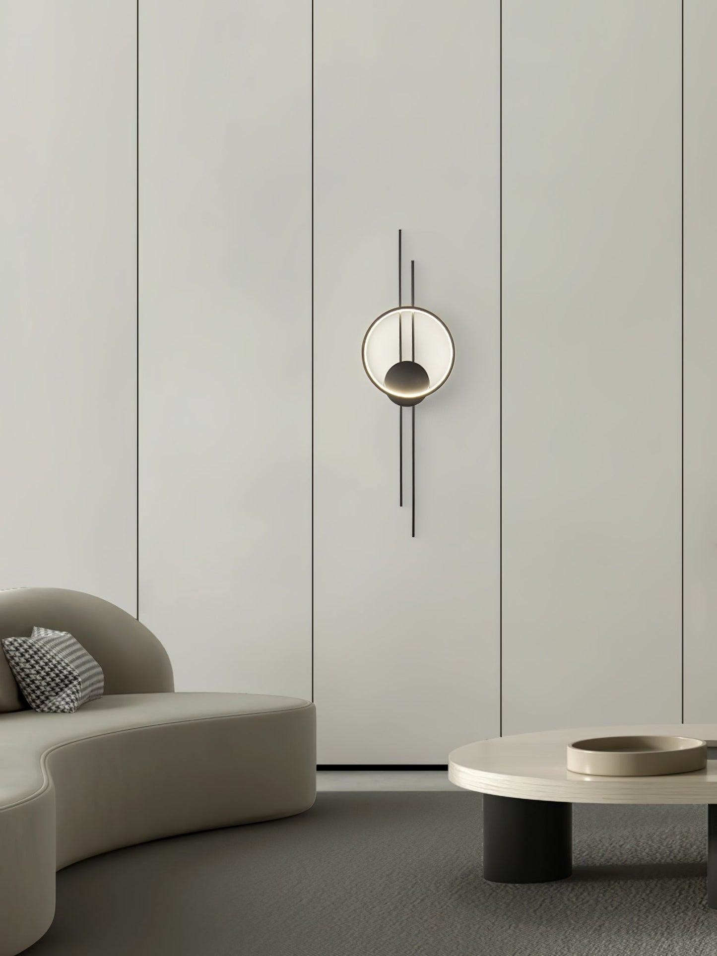 Circle And Line Wall Lamp