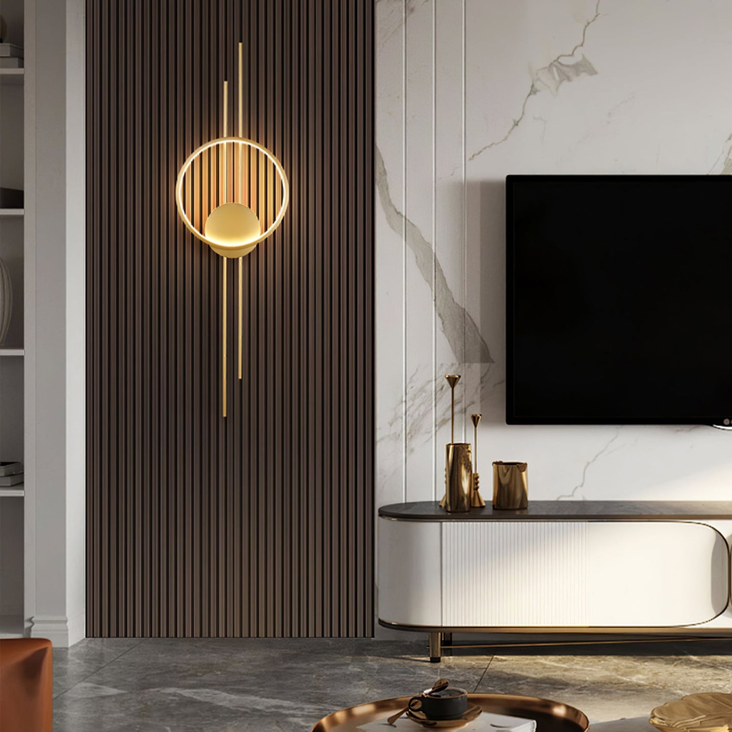 Circle And Line Wall Lamp