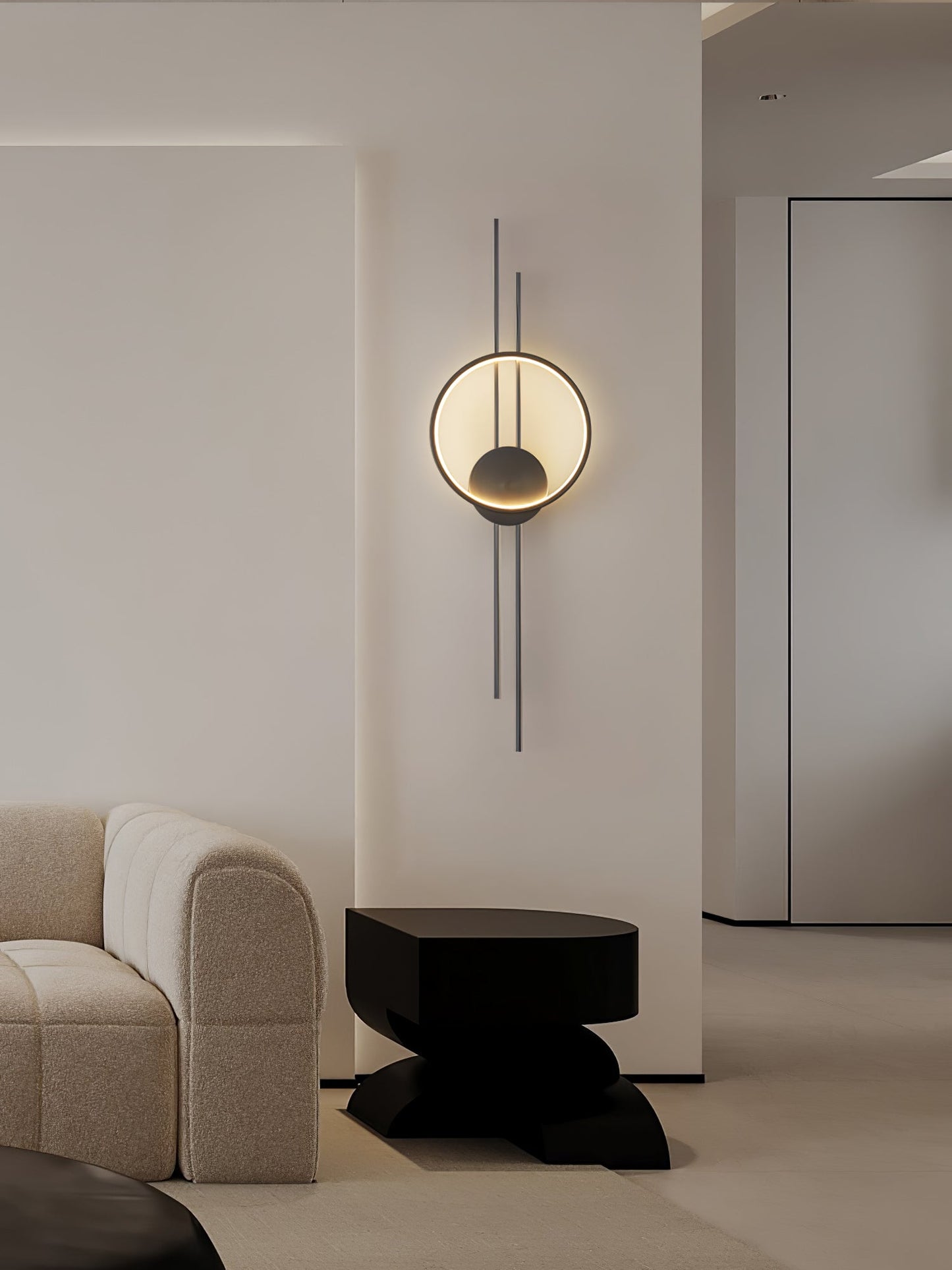 Circle And Line Wall Lamp