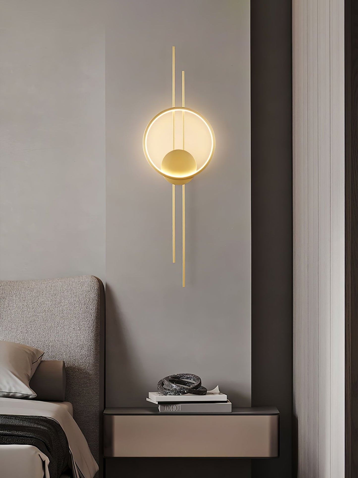 Circle And Line Wall Lamp