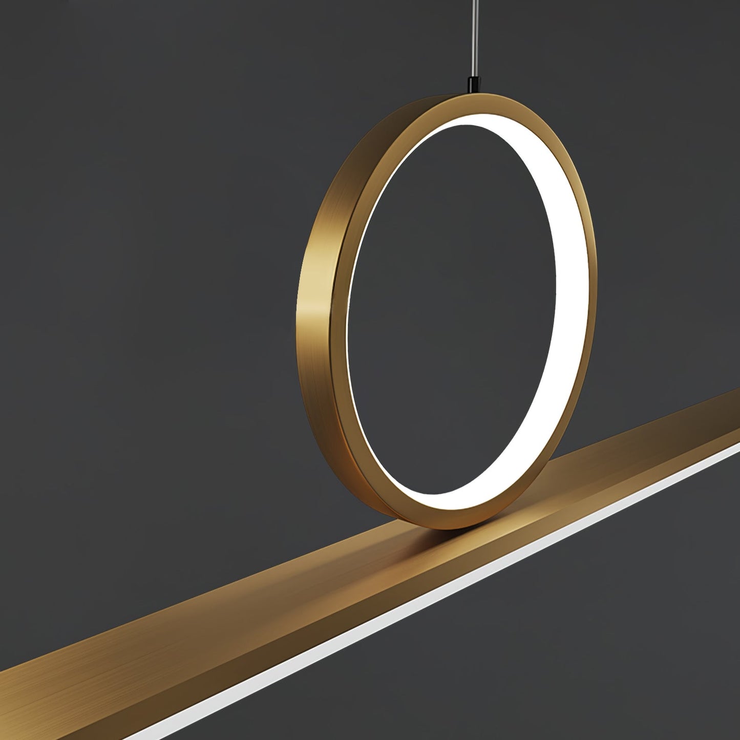 Circle Linear Pendant Lamp