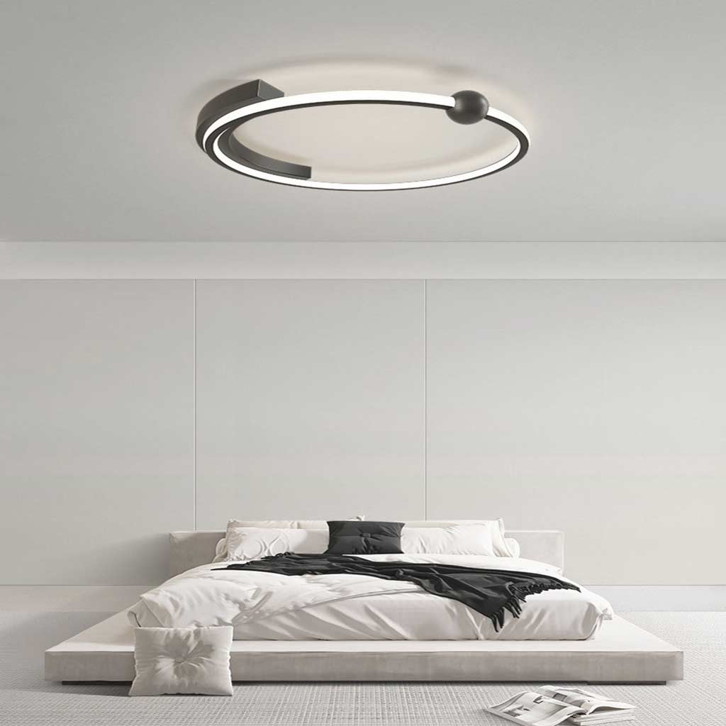 Flush Mount Ceiling Light Minimalist Circular Ring LED