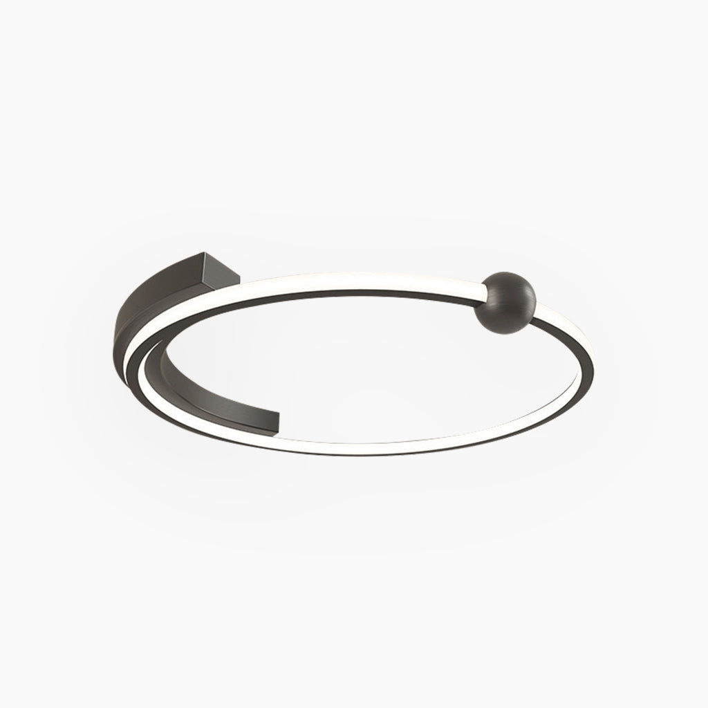 Flush Mount Ceiling Light Minimalist Circular Ring LED