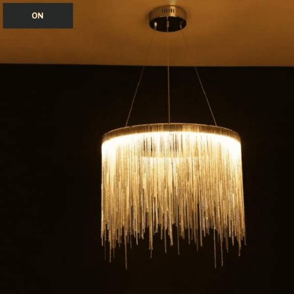 Detto - Circular LED Raindrop Chandelier