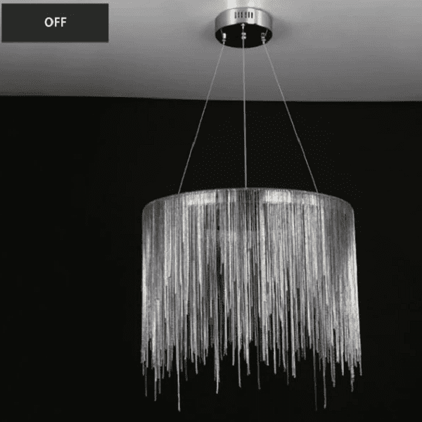 Detto - Circular LED Raindrop Chandelier