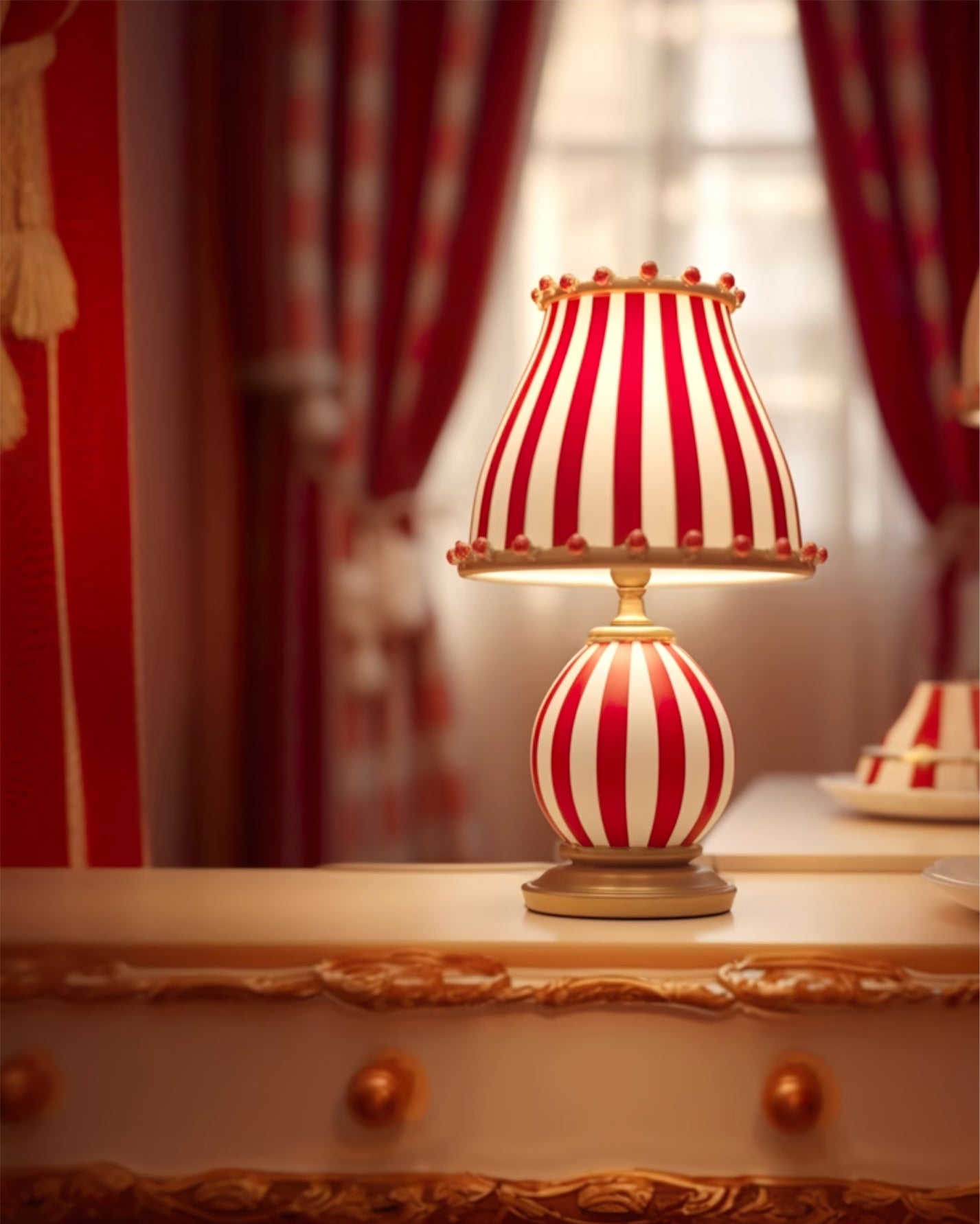 Circus Troup Table Lamp