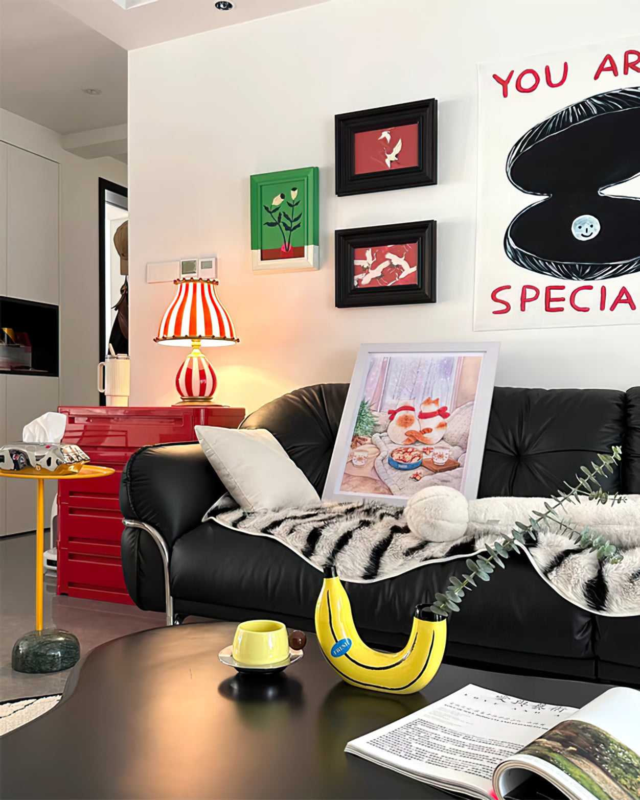 Circus Troup Table Lamp