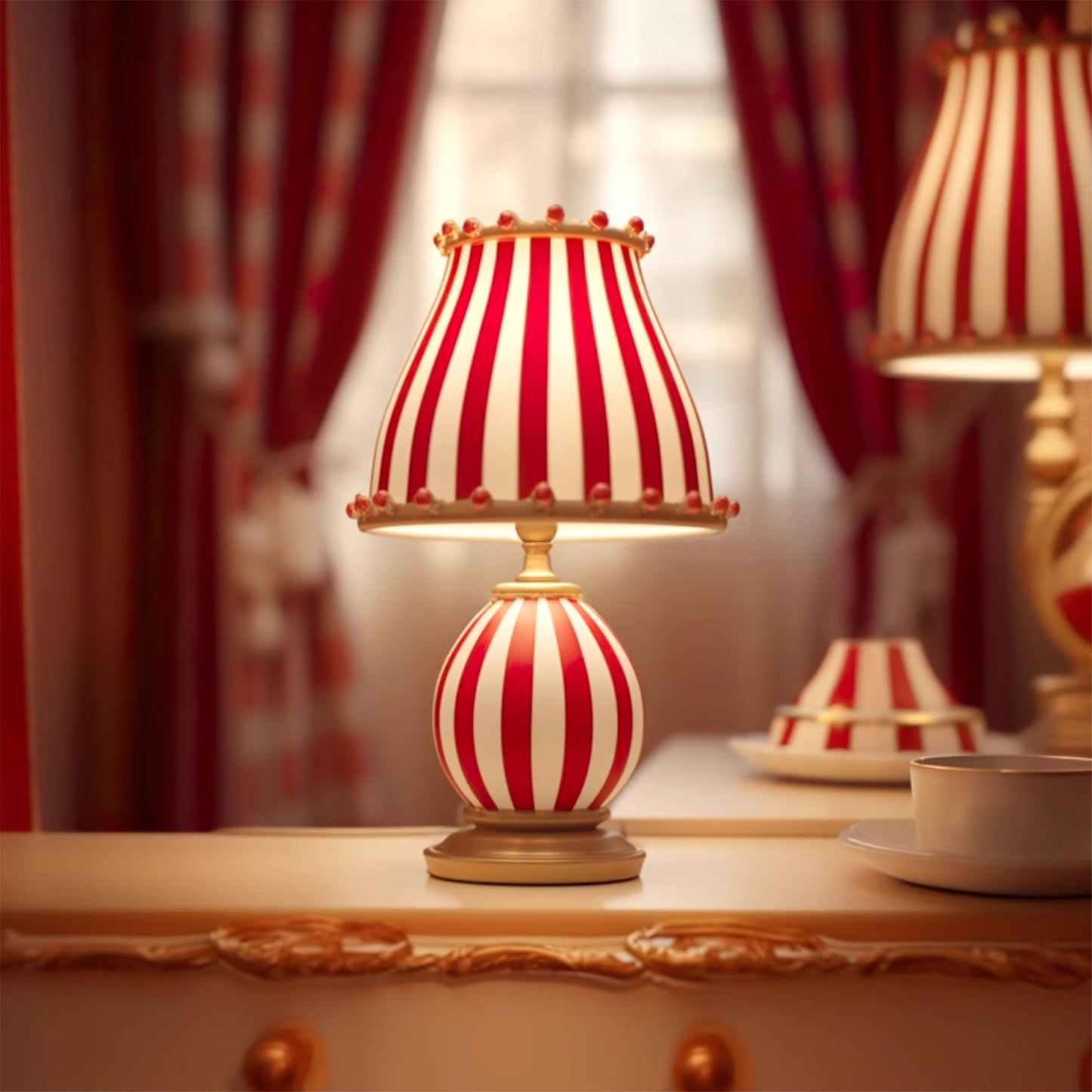 Circus Troup Table Lamp