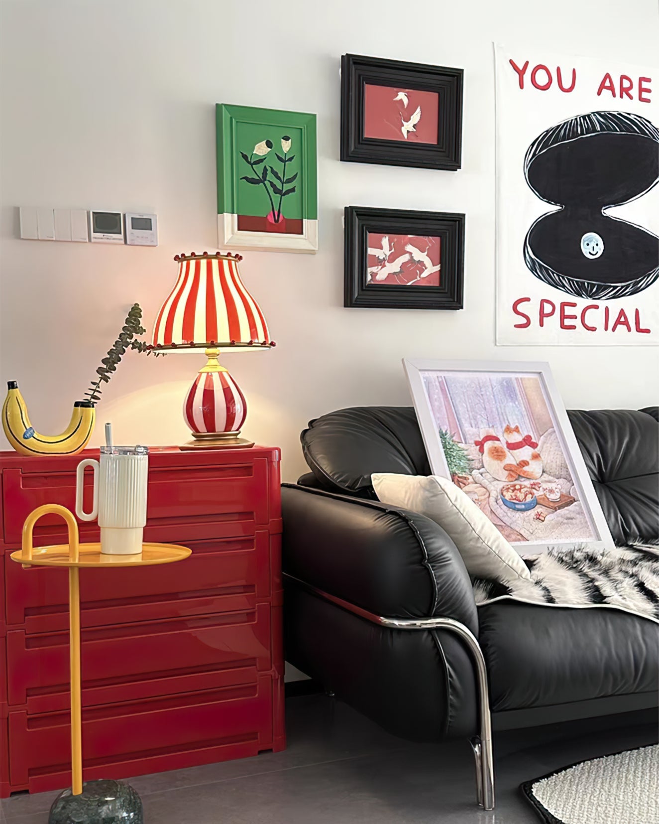 Circus Troup Table Lamp